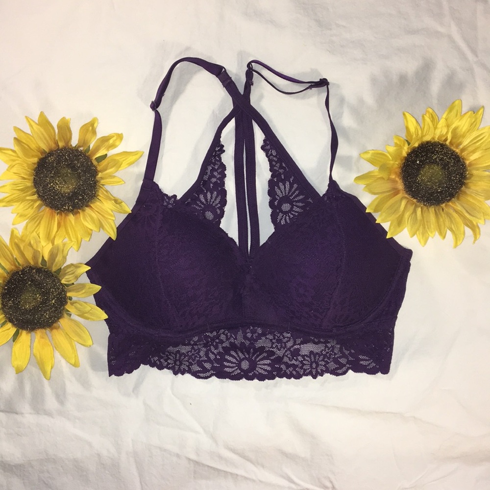 NWOT floral PINK push up